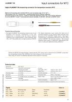ALMEMO® Connectors for NTC 