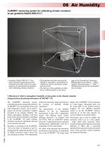 Calibrating climatic chambers