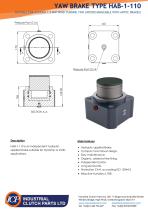 ICP Wind Turbine Yaw Brake HAB-1-110