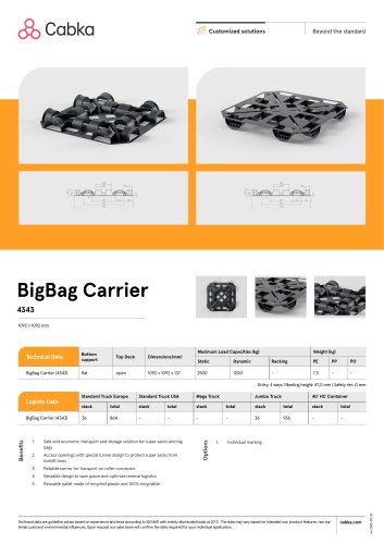 BigBag Carrier 4343