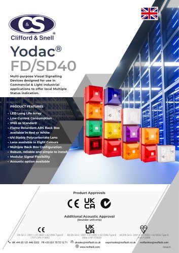 Datasheet - Beacon C&S FD40/SD40