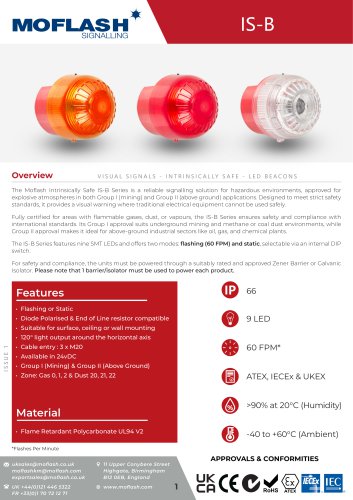 Datasheet - Beacon IS-B