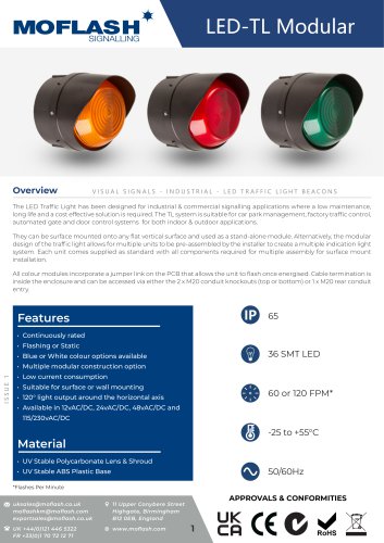 Datasheet - Beacon LED-TL Modular