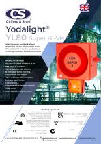 Datasheet - Sounder/Beacon C&S YL80 Super Hi Vis