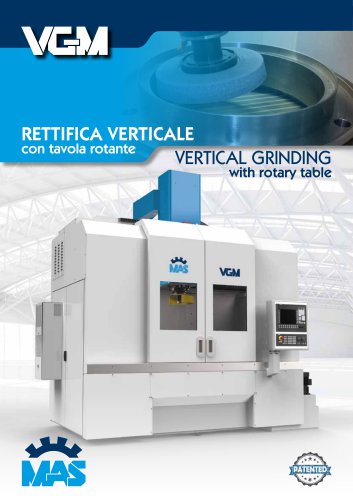 VERTICAL GRINDING with rotary table