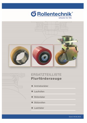 FFZ Ersatzteilliste Stand