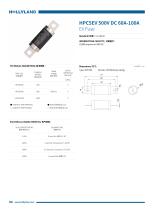 EV FUSE HPC5EV 500V DC 60A-100A