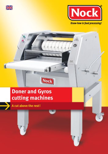 Doner and Gyros cutting machines