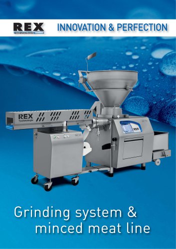 Grinding system & minced meat line