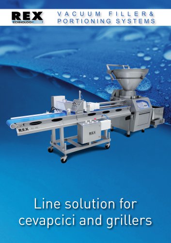 Line solution for cevapcici and grillers