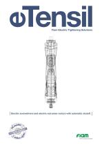 eTensil.Electric screwdrivers and electric nutrunner motors with automatic shutoff.