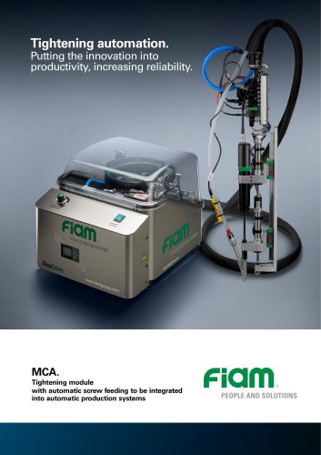 Tightening module with automatic screw feeding MCA