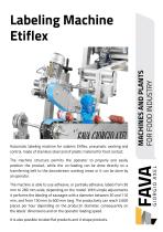 Labeling Machine Etiflex
