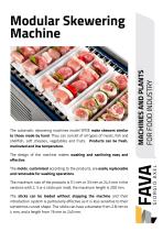Modular Skewering machine