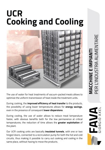 UCR Cooking and Cooling