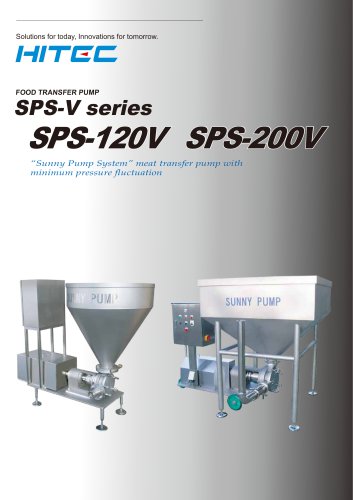 FOOD TRANSFER PUMP