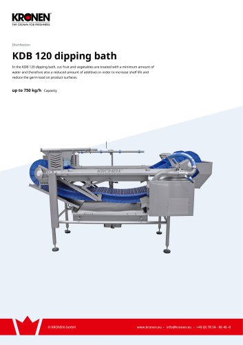 KDB 120 dipping bath