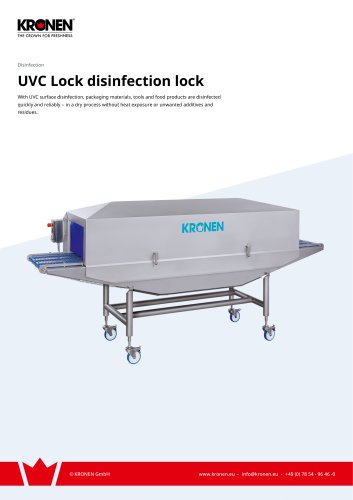 UVC Lock disinfection lock