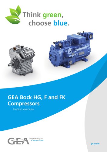 GEA Bock HG, F and FK Compressors