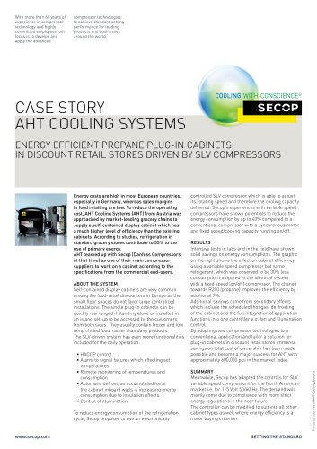 AHT Cooling systems