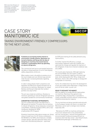 Manitowoc Ice (SC-CNX Compressors)