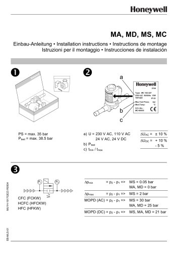 Solenoid Valve Series M Datasheet 