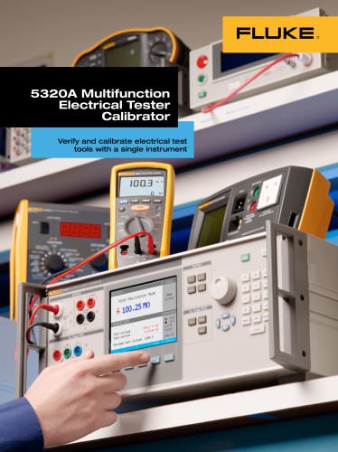 5320A Multifunction Electrical Tester Calibrator