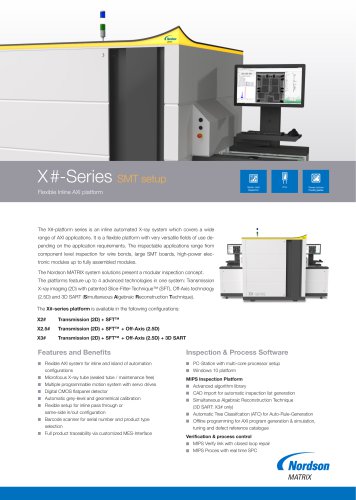 X#-Series SMT setup