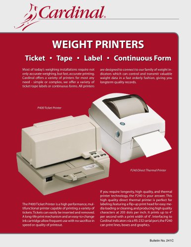 CTP-1 Ticket Printer