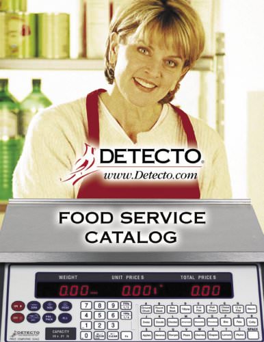 Detecto Food Service Catalog