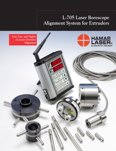 L-705 Laser Borescope Alignment System for Extruders