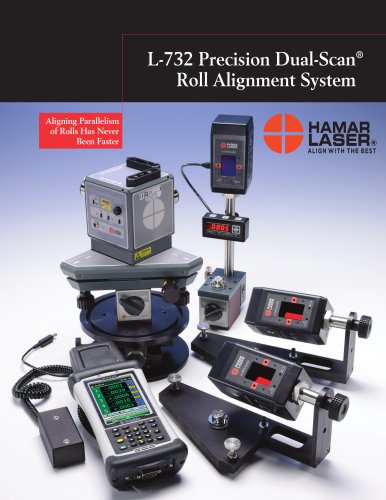 L-732 Precision Dual-Scan Roll Alignment System