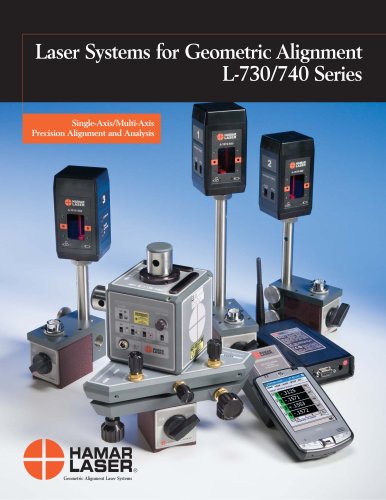 Laser Systems for Geometric Alignment L-730/740 Series