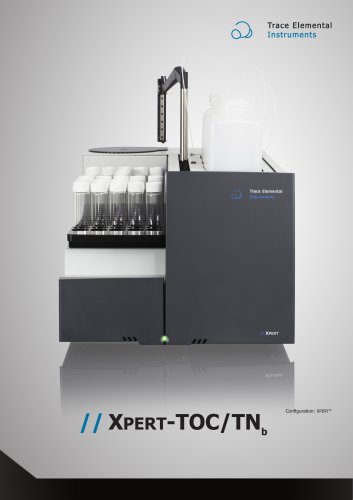 XPERT-TOC/TNb Elemental Analyzer