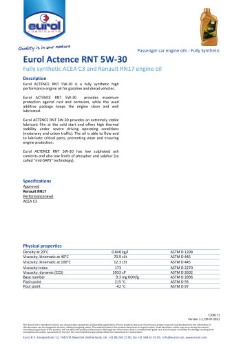 RNT 5W-30