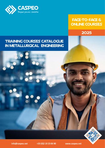 Training courses in metallurgical engineering