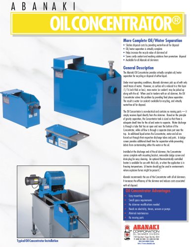 Oil Concentrator™