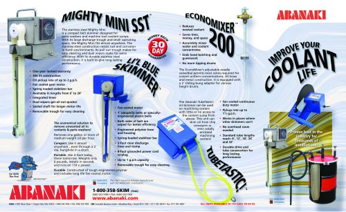 Plastic Disk Skimmer