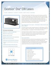 Excelsior One CW Lasers