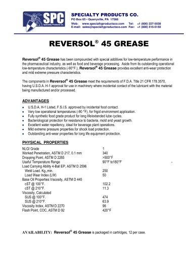 REVERSOL® 45 GREASE