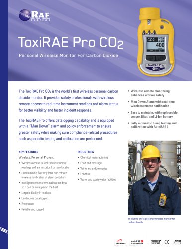 ToxiRAE Pro CO2