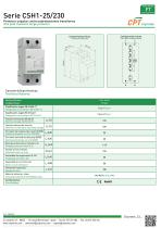 Serie CSH1-25/230