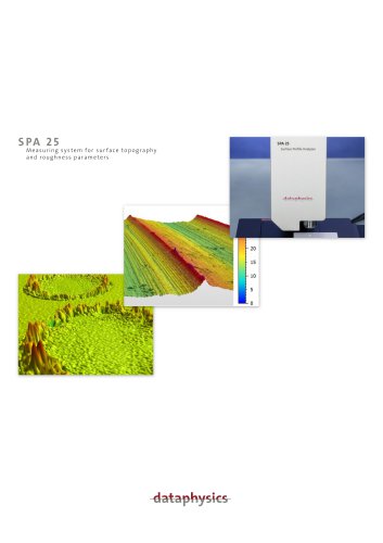 Surface Profile Analyzer SPA 25