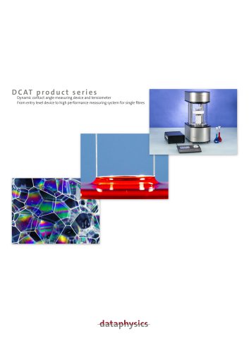 Tensiometer // DCAT product series