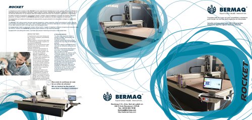 CNC milling machine ROCKET (3 axis) BERMAQ