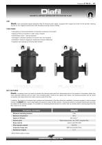 DIAFIL magnetic filter for heating plant