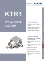 KTR1 Series Planetary Gear Reducer/Gearbox