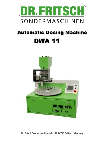 Dosing Machine - DWA 11