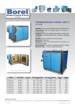 Thermodryer oven 400°C - TR 400