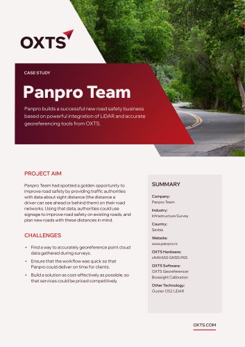 Panpro Case Study